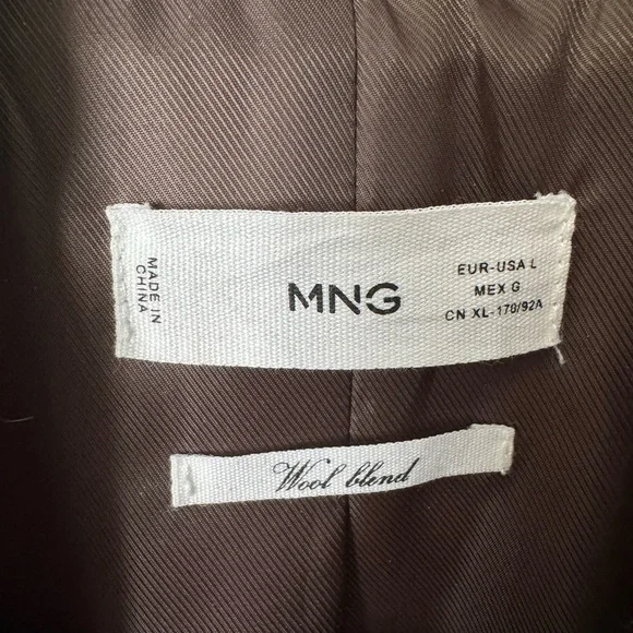 Mango Wool Blend Coat - Picture 3 of 11